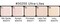 HD Glamour Creme Palette Ultralights professional stage womens actor film wedding makeup